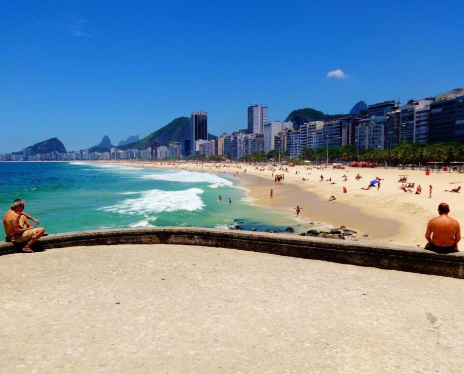 Copacabana 3 Suites, Andar Alto Com Vista Mar, 9 Camas, Enorme, Wifi 300Mb, Ar Condicionado Em Todas Suites, Pauloangerami Mvc1812 Rio de Janeiro Kültér fotó