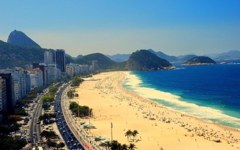 Copacabana 3 Suites, Andar Alto Com Vista Mar, 9 Camas, Enorme, Wifi 300Mb, Ar Condicionado Em Todas Suites, Pauloangerami Mvc1812 Rio de Janeiro Kültér fotó