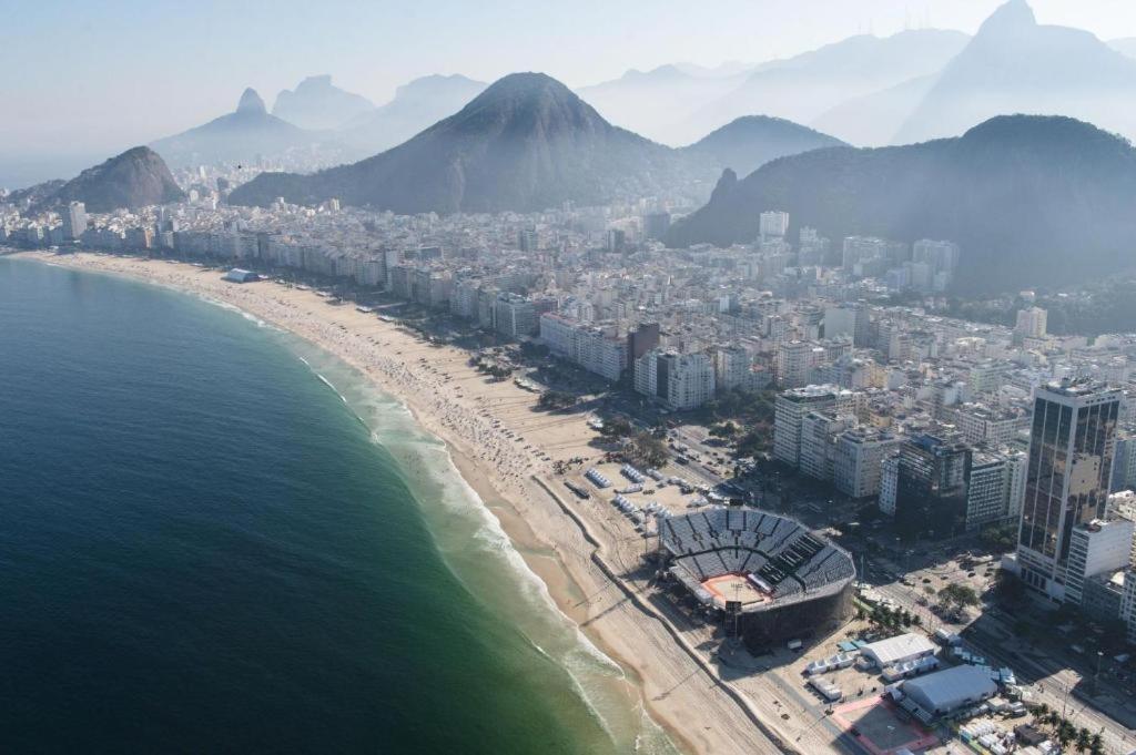 Copacabana 3 Suites, Andar Alto Com Vista Mar, 9 Camas, Enorme, Wifi 300Mb, Ar Condicionado Em Todas Suites, Pauloangerami Mvc1812 Rio de Janeiro Kültér fotó